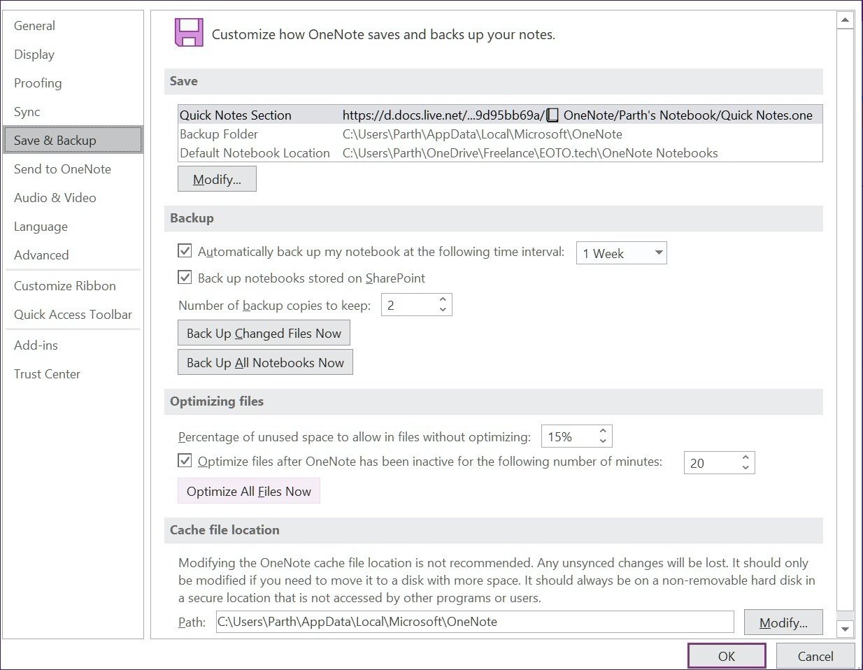 mac onenote has been syncing for ever
